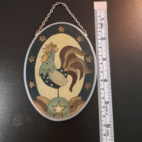 Rooster Stained Glass - Picture 1 of 2